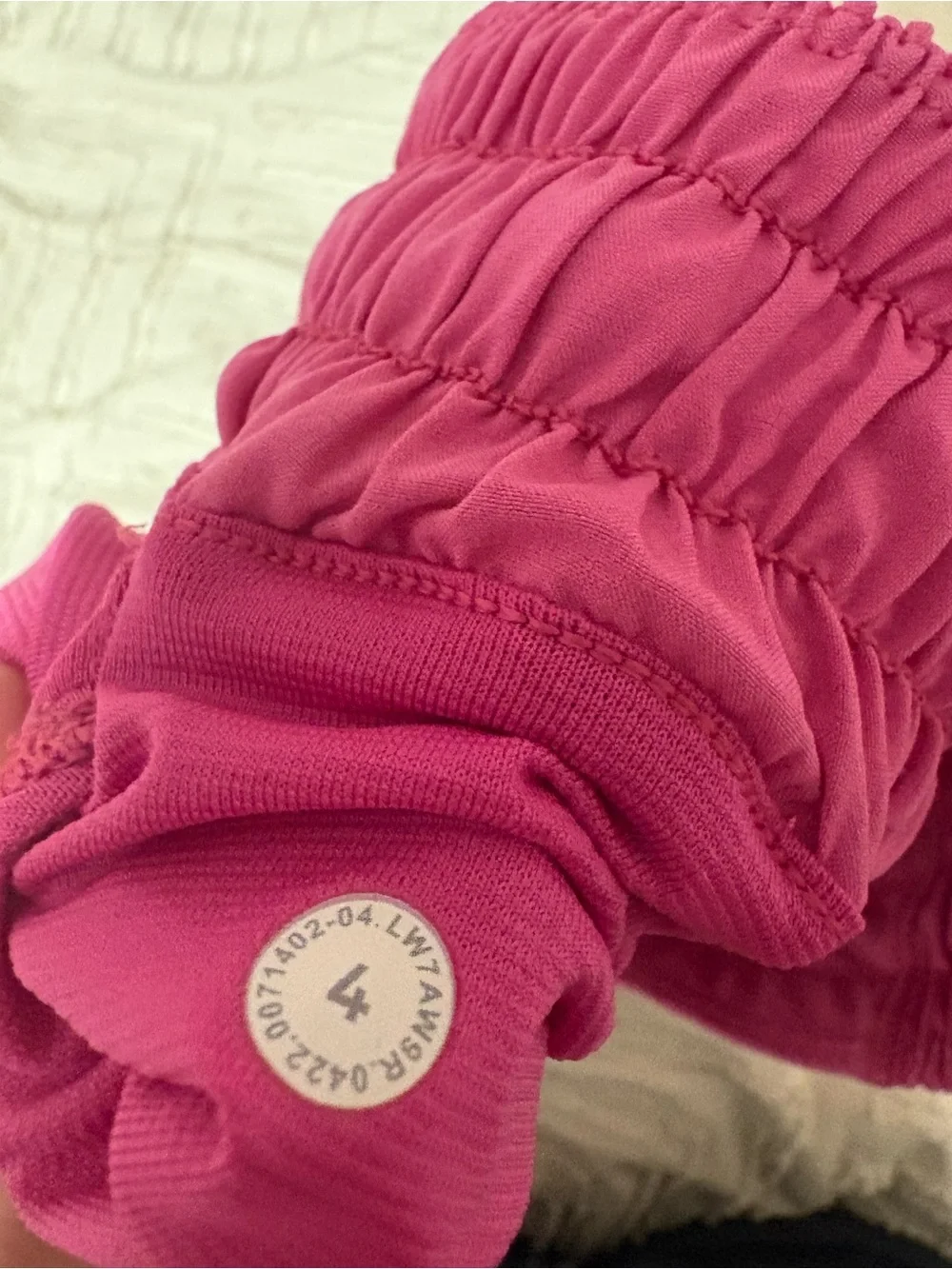 lululemon athletica Bright Pink Running Shorts